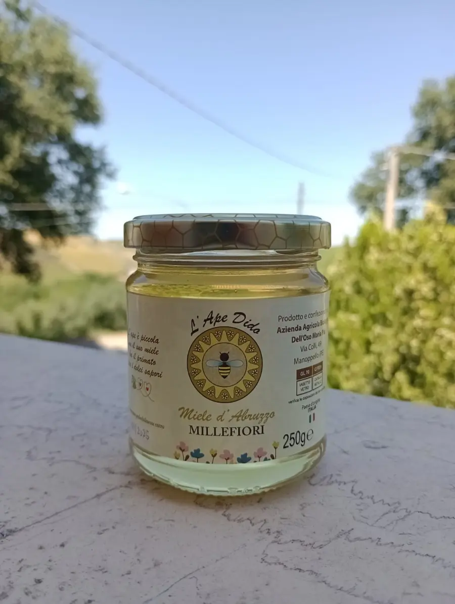 Vasetto di miele millefiori L’Ape Dido